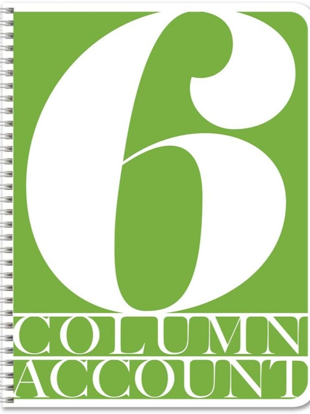 6 Column Ledger Book/Account Book/Accounting Ledger/Notebook Six Columns Columna